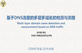 基于DNS流量的多层多域名的检测与测量 - EOLfree.eol.cn/edu_net/edudown/2019/cernet25/wangluoanquan/zyx.pdf · 1 研究背景-----多层多域名的应用及原理 多层多域名