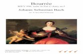 Johann Sebastian Bach4g).pdf · 2019. 10. 14. · 15 20 25 BWV 996.5 - Bourrée Johann Sebastian Bach arr. Jan-Olof Eriksson 2