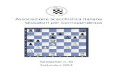 Associazione Scacchistica Italiana Giocatori per ......John Nunn's Chess Course. A complete chess education based on the games of World Champion Lasker. Autore: John Nunn Editore: