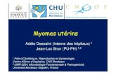 New FIBROMES UTERINS vu JLB [Mode de compatibilit ]campus.cerimes.fr/media/campus/deploiement/gynecologie... · 2014. 10. 13. · Introduction • Tumeur bénigne développée au