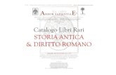 report libri Storia Antica - Arbor Sapientiae · 2013. 12. 11. · 2716 AA.VV. STORIA DI ROMA 1: Roma in Italia 0 0 628 9999 61.97 1 2717 AA.VV. STORIA DI ROMA 2: L'impero mediterraneo,