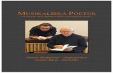 Musikaliska poeter - Marimba Art · JOHN CAGE – IN A LANDSCAPE EDITH SÖDERGRAN – NORDISK VÅR SVEN-ERIK BÄCK – VÅREN ELMER DIKTONIUS – BRUS & DYNAMONS SJÄL DANIEL BERG