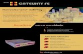 NarrowBand IoT Gateway - Globaltronic · 2020. 5. 14. · Suporta comandos AT 3GPP TS 27.007 e comando 27.005 Huawei extended AT Comunicação ISM Sub-1Ghz Frequency range: bandas