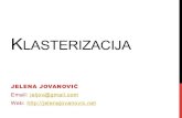 KLASTERIZACIJA - University of Belgradeai.fon.bg.ac.rs/wp-content/uploads/2015/04/ML-Klasterizacija-2013.pdf · klaster . K-MEANS: PRIMER Iteracija 3, korak 1: (ponovno) razvrstavanje