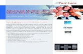 Advanced Multivendor Cloud Talent Programm · • NetApp Data ONTAP CIFS, NFS & SAN Administration • NetApp SolidFire All-Flash Arrays • Integration von NetApp & VMware vSphere
