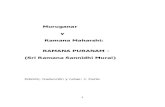 Muruganar y Ramana Maharshi: RAMANA PURANAM - (Sri … · 2020. 9. 1. · del ‘Siva Puranam’ de Manikavachagar: donde en el antiguo texto decía ‘Nama Sivaya’, aquí dice