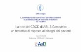 La rete dei CDCD di ASL 3 Genovese: un tentativo di ... · Dati epidemiologici di contesto Popolazione Liguria: 1.550.640 persone (2018) Città Metropolitana di Genova (67 Comuni):
