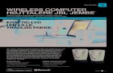 WIRELESS COMPUTER HØJTTALERE JBL...WIRELESS COMPUTER HØJTTALERE JBL ® JEMBE JBL® Jembe Wireless computer højttalere pakker den kraftige JBL-lyd, som du er kommet til at elske,