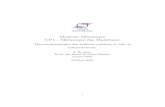 Majeure Mécanique UP1 - Mécanique des Matériauxbruchon/cours/MMC_loi.pdf · 2016. 10. 19. · Majeure Mécanique UP1 - Mécanique des Matériaux Thermodynamique des milieux continus
