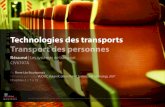 Technologies des transports Transport des personnes...Test de stabilité (Scania) Technologies des transports • Transport des personnes | Modes publics et privés • Classiﬁcation