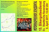 Tourenbeschreibung: Programmablauf - stormfire-band.de · Tourenbeschreibung: Über Seestrasse auf B30 Richtung Ulm Abfahrt Berg Richtung Ettishofen - Fronreute - Fleischwangen -