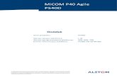 MiCOM P40 Agile P540Dgridautomation.pl/dane/Dokumentacja PDF/1.Zabezpieczenia/MiCOM/P… · MiCOM P40 Agile P540D Dodatek Seria produktu: P540D Wersja sprzętu platformy: J, M Wersja