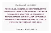 ADER 3.3.12. CREŞTEREA COMPETITIVITĂŢII TEHNICO …madr.ro/attachments/article/185/ADER-3312-faza-1.pdf · ader 3.3.12. creŞterea competitivitĂŢii tehnico-economice În pomiculturĂ