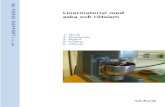 F Linermaterial med aska och rötslamvav.griffel.net/filer/VA-Forsk 2003-43.pdf · Ekonomi och organisation Utbildning och information ... ash and sewage sludge and to plan for a
