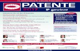 19. Fachkongress: Patente 2017 - Management Circle AG · Das IP-Management ist ein wichtiger und spannender Aspekt beim Schutz geistigen Eigentums. Auf der „Patente 2017” Netzwerk