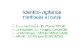 Identito-vigilance méthode & outils · 1er fév 2010 1ère Journée Internationale de l'Identito-Vigilance 2 Identito-vigilance méthodes et outils •Le contexte de la Franche-Comté