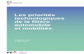 Les priorités technologiques de la filière automobile et ... · de la maîtrise de chaîne de valeur électronique : l’électronique de puissance représente une valeur moyenne