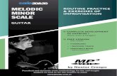 MELODIC MINOR SCALE - Guitar - Nestor Crespo - FREE
