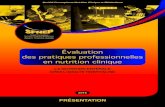 Évaluation des pratiques professionnelles en nutrition ...€¦ · La présente EPP ne concerne donc pas la nutrition entérale au domicile. utilisation des critères d’évaluation