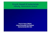 Kronik Hepatit B tedavisinde HBsAg klirensinin önemi · Kronik Hepatit B tedavisinde ... Sonneveld MJ et al. Journal of Viral Hepatitis, 2011, 18, 449–457. HBsAg Seviyeleri Kullanılarak