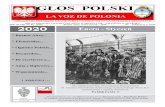 ORGAN PRASOWY ZWIĄZKU POLAKÓW W ARGENTYNIE ...lavozdepolonia.com.ar/new/wp-content/uploads/2020/01/GP01-2020.… · (sub-campo dependiente de Auschwitz), como Halina con su grupo