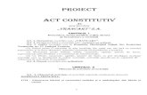 ACT CONSTITUTIV VNC - Vrancart Adjud - Act... · ACT CONSTITUTIV al SOCIETĂŢII „VRANCART” S.A. CAPITOLUL I Denumirea, forma juridică, sediul, durata de funcţionare a societăţii