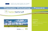 Thematic Workshop – Pescara - WinWinD...Thematic Workshop – Pescara Drafted by Ecoazioni Massimo Bastiani, Virna Venerucci ENEA Laura Gaetana Giuffrida June 2018 WinWind has received