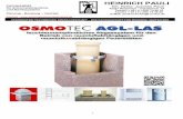 Systemschornstein Osmotec AGL-LAS...Das OSMOTEC AGLILAS ist ein modernes Abgassystem für Gas- Oder Öl-Feuerstätten mit einer Abgastemperatur ab 309 C bis 4000C. Das 3esondere an