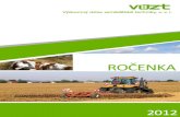 ROÈENKA - VUZT · - poradenství v oblasti zemědělské výroby, - poradenství v oblasti energetiky, - testování, měření, analýzy a kontroly, - pořádání odborných kurzů,