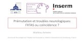 Prémutation et troubles neurologiques: FXTAS ou coïncidence...• polyneuropathie • fibromyalgie 20% Berry-Kravis, Mov Disord, 2007 Coffey, Am J Med Genet, 2008 Sevitan, Am J Med