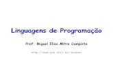 Linguagens de Programação - GTA / COPPE / UFRJmiguel/docs/lingprog/aula6.pdfLinguagens de Programação – DEL-Poli/UFRJ Prof. Miguel Campista Linguagens de Programação Prof.