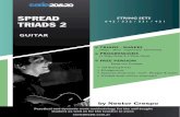 SPREAD TRIADAS -  GUITAR 2 - Guitar - Nestor Crespo - FREE