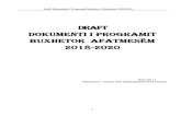 DRAFT DOKUMENTI I PROGRAMIT BUXHETOR AFATMESËM …bashkiakorce.gov.al/files4users/files/Draft PBA 2018-2020... · 2017. 7. 4. · Draft Dokumenti i Programit Buxhetor Afatmesëm