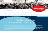 FÜHRUNG & KOMMUNIKATION · 2020. 7. 2. · Management Executive Trainings. Kommunikation & Rhetorik. FRANK ASMUS. Regisseur und Top-Executive Coach für . Präsentation, strategische