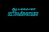 Allergies et intolérances alimentaires · un risque de consommation accidentelle d’un allergène. Des plats au nom poétique amènent le client allergique à interroger le ser-veur
