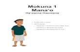 Mokuna 1 Mana‘onahoahoola.prel.org/pdf/Mokuna_1_Haawina_Haumana.pdfmanawa mua loa no ka loa‘a ‘ana mai o kekahi puke hou iÅ ia. “E uhi ‘ia iho nØ kÅ ‘oukou mau puke