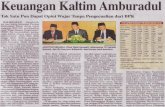 BPK RI Perwakilan Provinsi Kalimantan Timur | BPK RI ......tas tata kelola keuangan Provinsi Kalimantan Timur ,untuk tahun ... (sertijab) Kepala BPK Perwaldlan Kaltim, Rabu (3/8) siang.