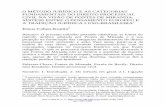 O MÉTODO JURÍDICO E AS CATEGORIAS ......Miranda, teórico do direito, Revista de informação legislativa, 97[jan./mar.-1988]:259-270, esp. pp. 259 e 261. De forma mais incisiva,