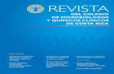 DEL COLEGIO DE MICROBIÓLOGOS Y QUÍMICOS ...revista.microbiologos.cr/wp-content/uploads/2018/06/Re...Rev t a, olumen , , nero Marzo, N 2215-1 1 Rev. Colegio de Microb. Quim. Clin.