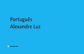 Português Alexandre Luz€¦ · Curso Objetivo de Língua Portuguesa –Ortografia 1 –Emprego de E ou I Usa-se ^enos verbos terminados em ^-ear _: passeamos, chateamos, homenageamos,