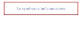 Le syndrome inflammatoire - Oncorea.com 3D ULB/20-08-22... · (pneumopathie interstitielle), péricardite, insuffisance aortique, souffles vasculaires cervicaux et abdominaux, recherche