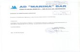 Početna · 1. Ivani Markolovié se produžava ugovor o radu na odredjeno vrijeme u trajanju od 13.08. 2016. godine do 31.12.2016.godine, na poslovima radnika na obezbjedjenju i naplati