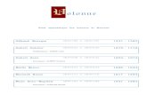 New Volonne · 2019. 7. 19. · Volonne Liste alphabétique des notaires de Volonne Ailhaud Georges 2E07766 à 2E07768 1557 - 1565 Aubert Antoine 2E07643 à 2E07645 1679 - 1710 Prédécesseur