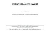 Faszination Landschaft - Basler Afrika Bibliographien – Basler … · 2017. 4. 19. · Basler Afrika Bibliographien Klosterberg 23 CH 4051 Basel Switzerland . BAB Working Paper