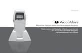 New Guia sobre utilização e funcionamento do AccuVein AV400 … · 2019. 5. 16. · O AccuVein® AV400 é um instrumento manual portátil que auxilia os profissionais médicos a