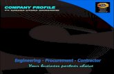 COMPANY PROFILESecure Site  · 2019. 7. 29. · COMPANY PROFILE Your business partner choice Engineering - Procurement - Contractor. VISI Menjadi sebuah perusahaan yang bisa menjadi
