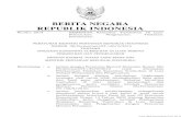 BERITA NEGARA REPUBLIK INDONESIA€¦ · Indonesia (Berita Negara Tahun 2009 Nomor 35); 8. Peraturan Menteri Pertanian Nomor 11/Permentan/ OT.140/2/2009 tentang Persyaratan dan Tata