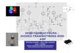 SEMI CONDUCTEURS : DIODES--TRANSISTRORS … · 2018. 10. 3. · Microélectronique, Jacob Millman, Arvin Grabel, Ediscience International, 1994 ELECTRONIQUE Fondements et applications