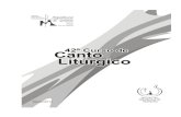 42º CURSO DE CANTO LITÚRGICO · 42º CURSO DE CANTO LITÚRGICO ARQUIDIOCESE DE GOIÂ NIA Folheto Litúrgico Comunhão e Participação MARÇO-2012 FONTES Hinário Litúrgico –