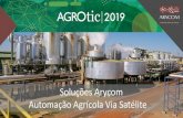New Soluções Arycom Automação Agrícola Via Satélite · 2019. 8. 13. · BGAN Veicular 325 Telefones satelitais Iridium Terminais IDP 9575 Iridium Go! WiFi satelital. Arycom